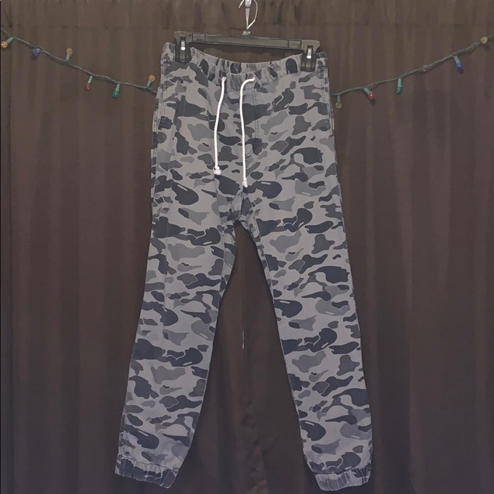 Camouflage Denim Joggers